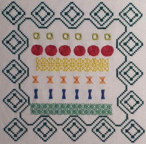 Miscellaneous Stitches two finished